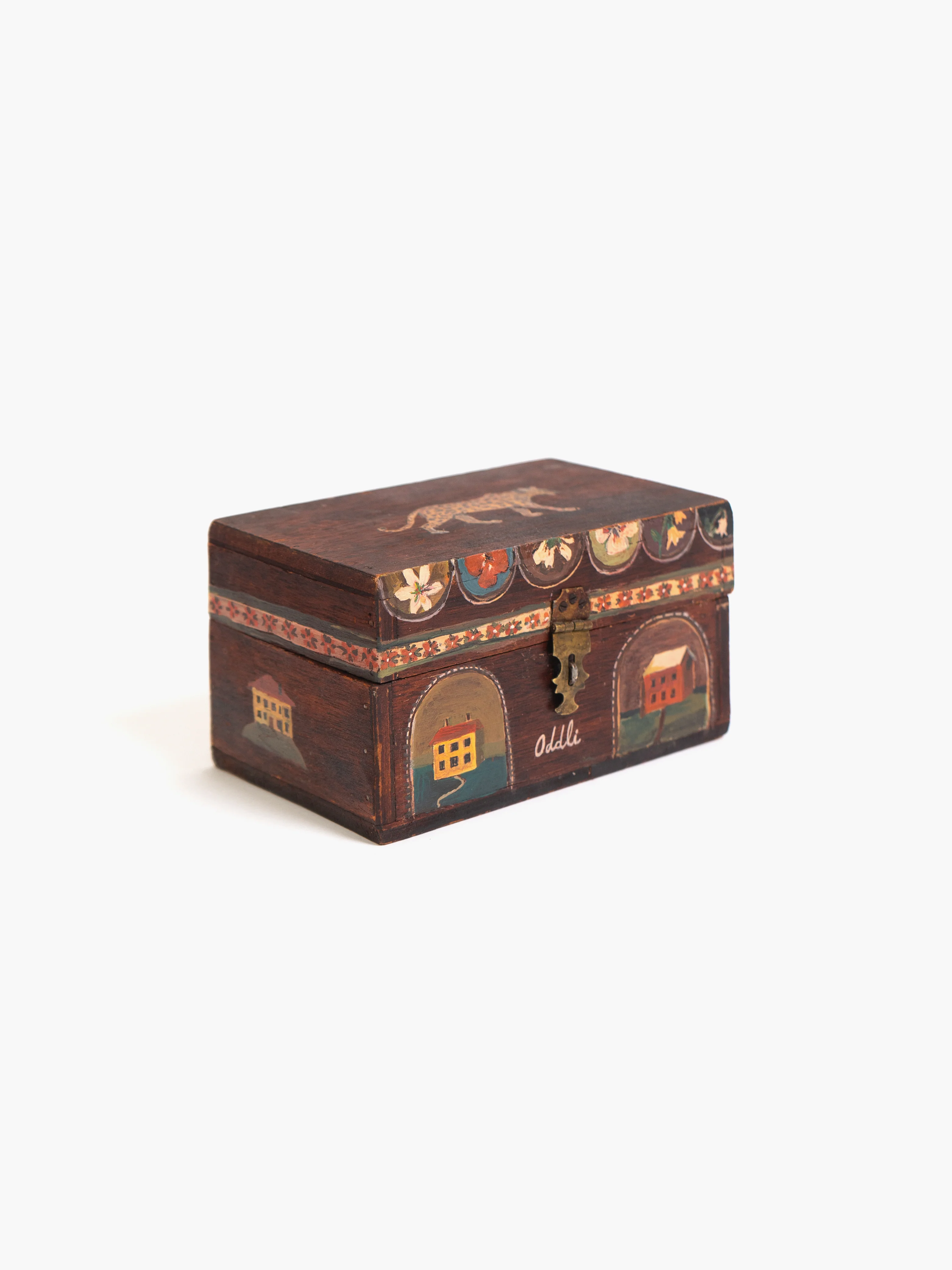 Hand Painted Wooden Box - Webnetwoks