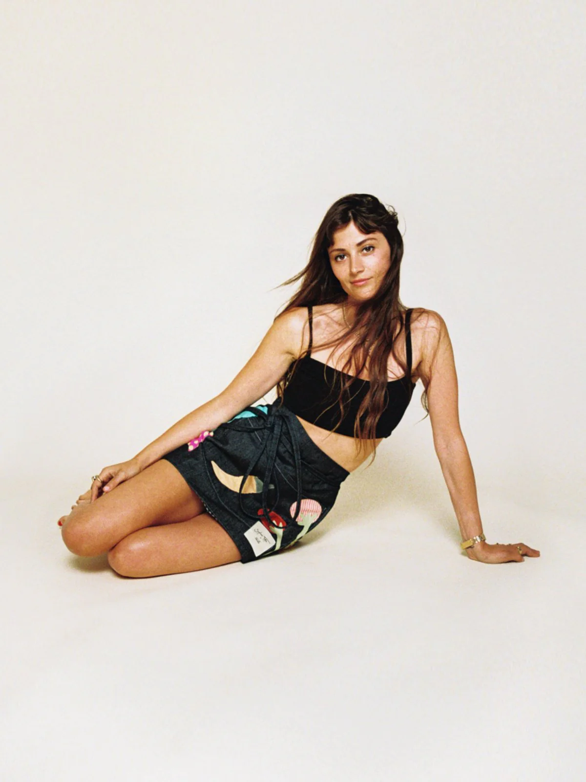 Sophie  s Denim Half Apron - Webnetwoks