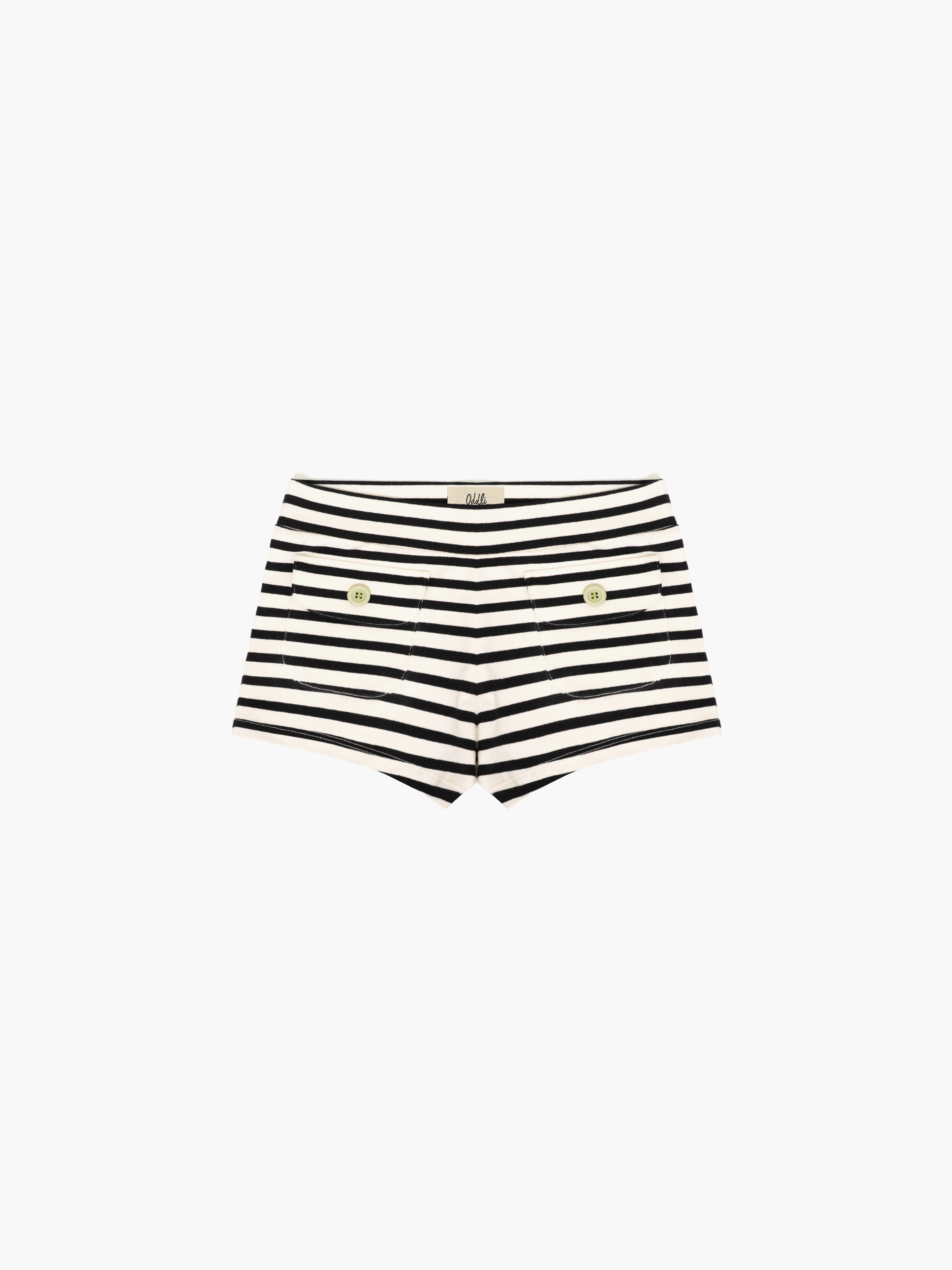 Button Mini Shorts - Webnetwoks