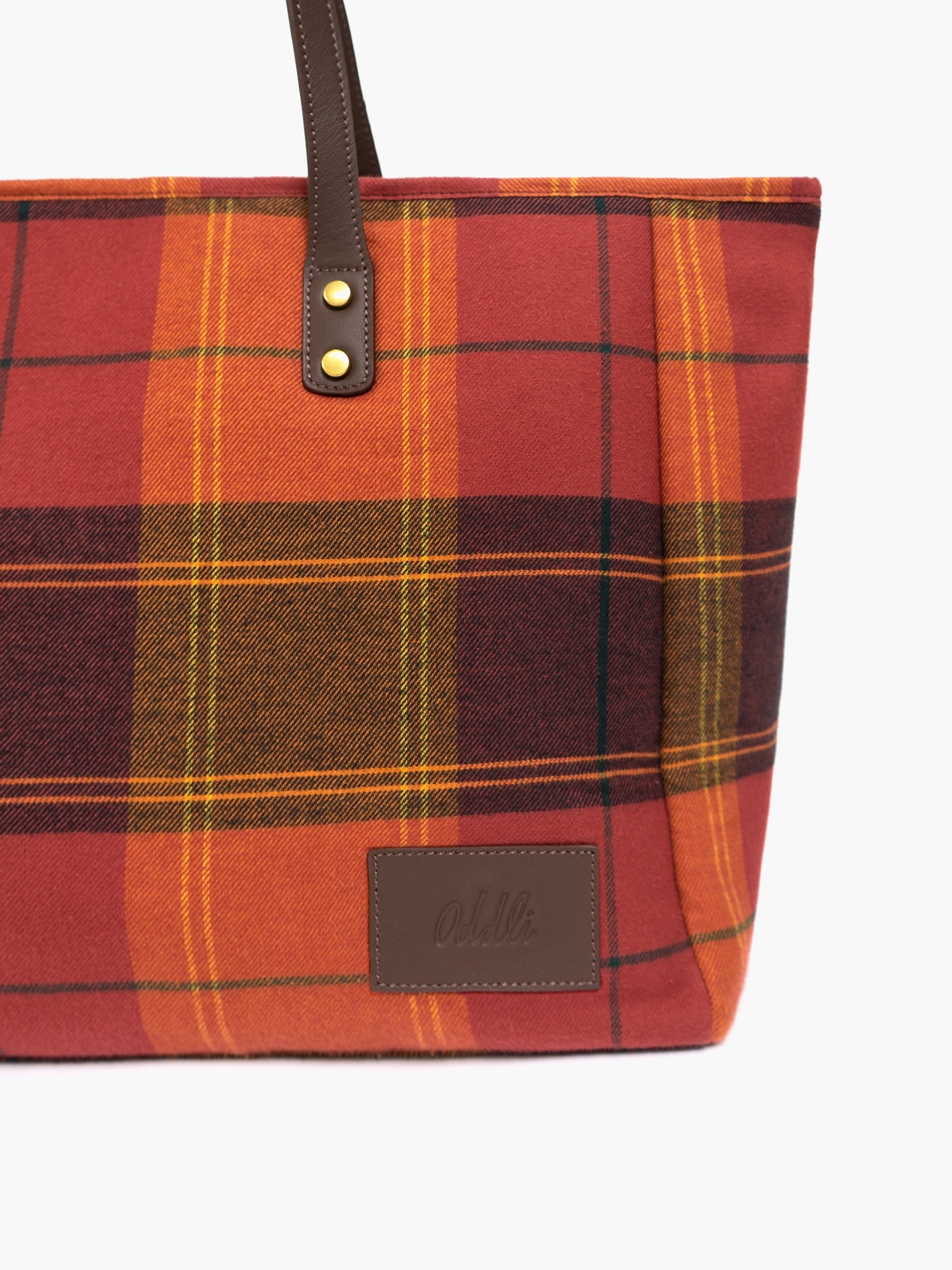 Large Plaid Bag - Webnetwoks