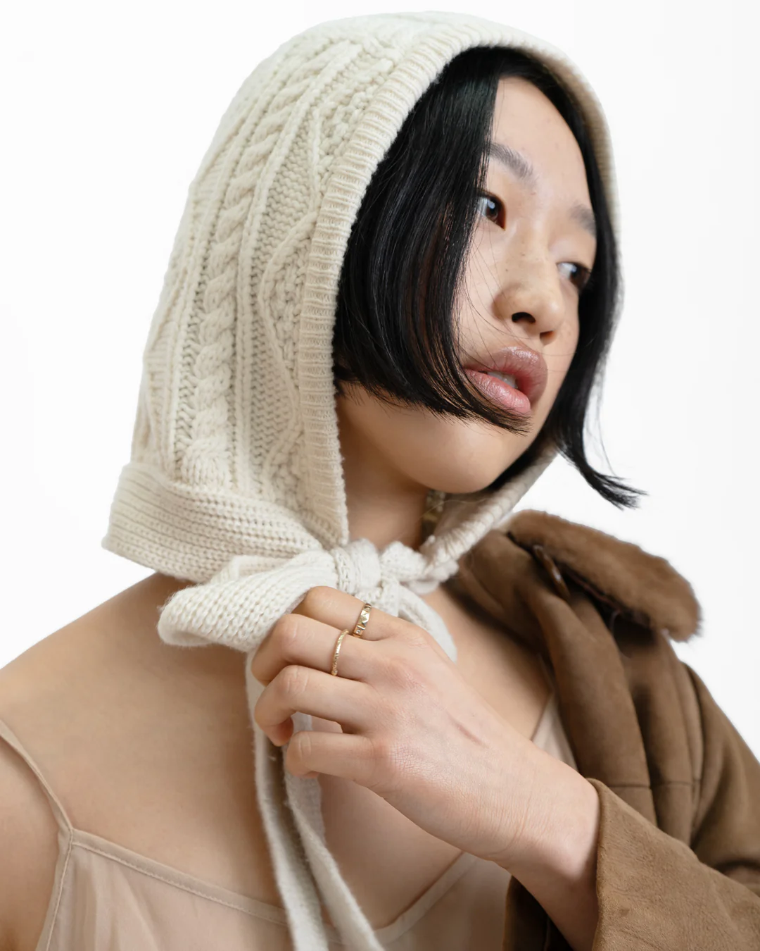 Cable Knit Bonnet - Webnetwoks