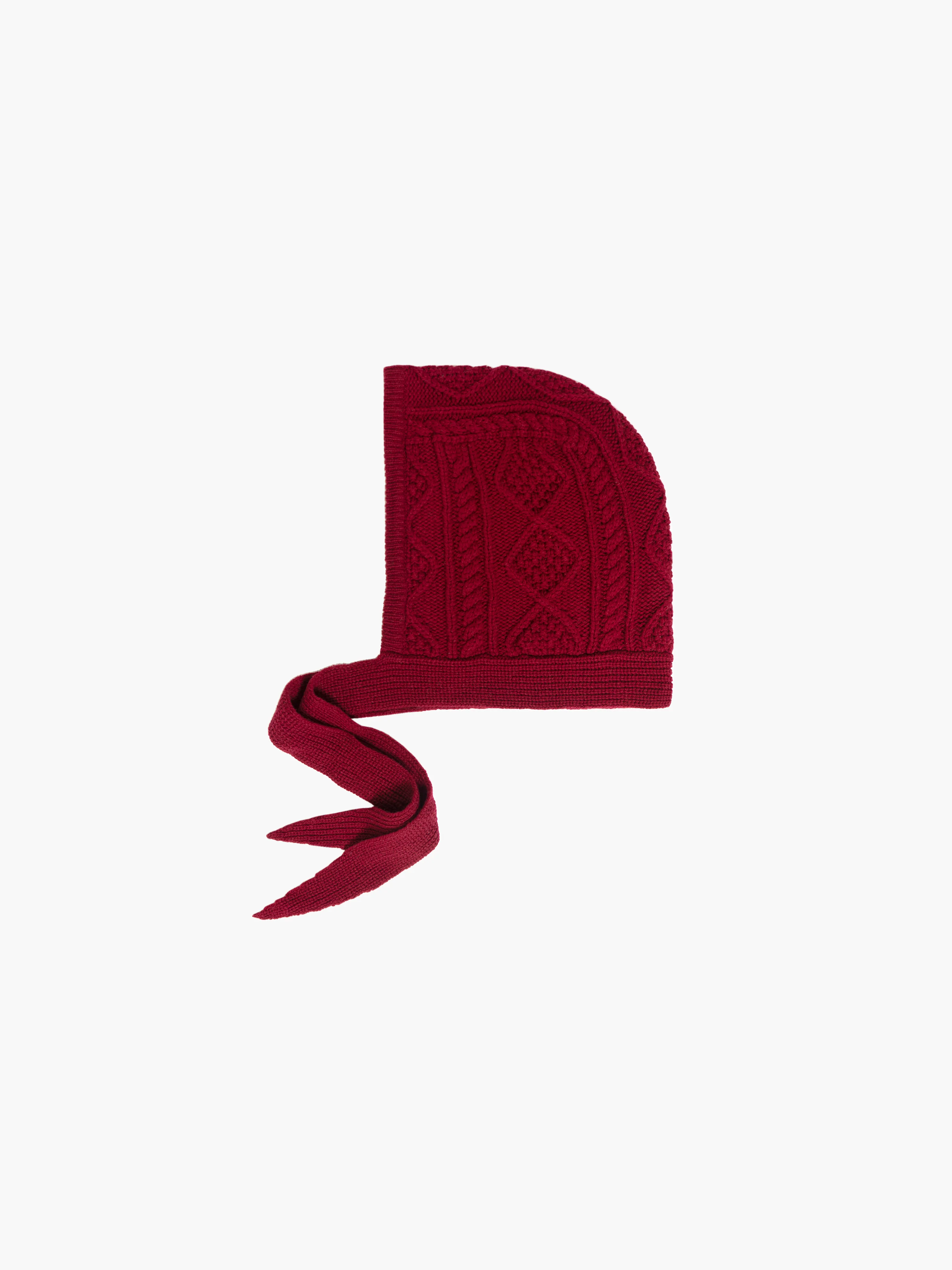 Cable Knit Bonnet - Webnetwoks