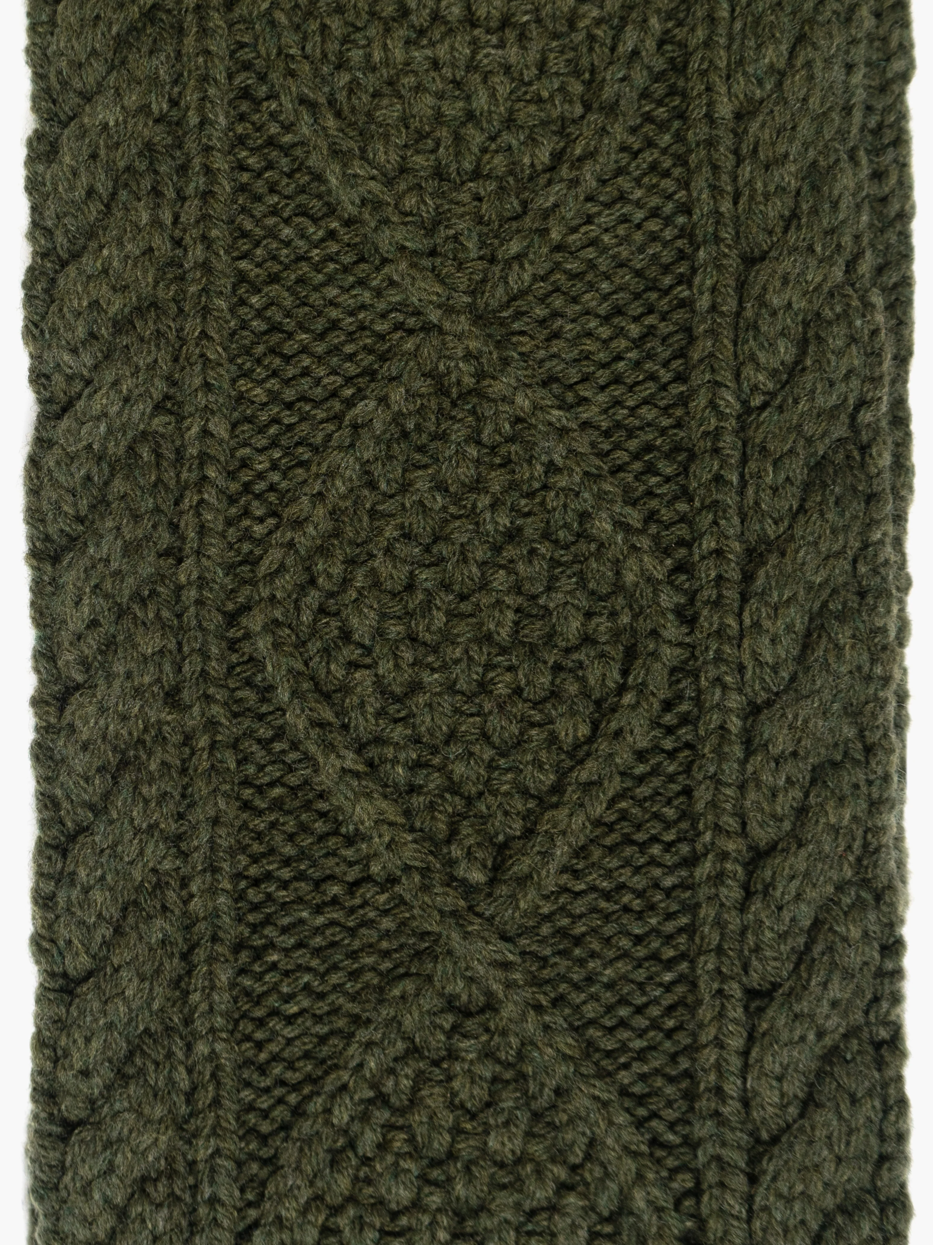 Cable Knit Skinny Scarf - Webnetwoks