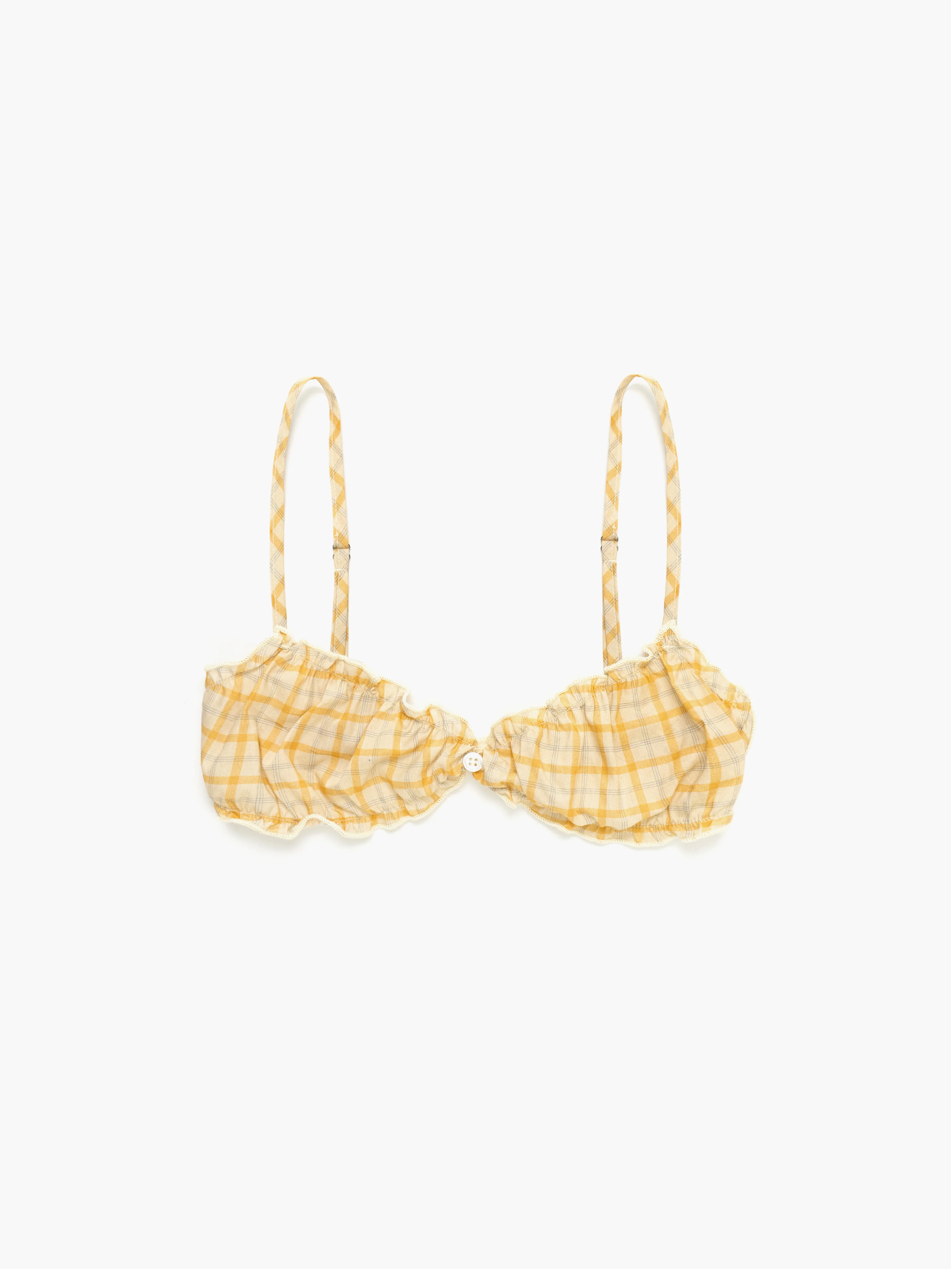 Webnetwoks Plaid Bralette - Webnetwoks
