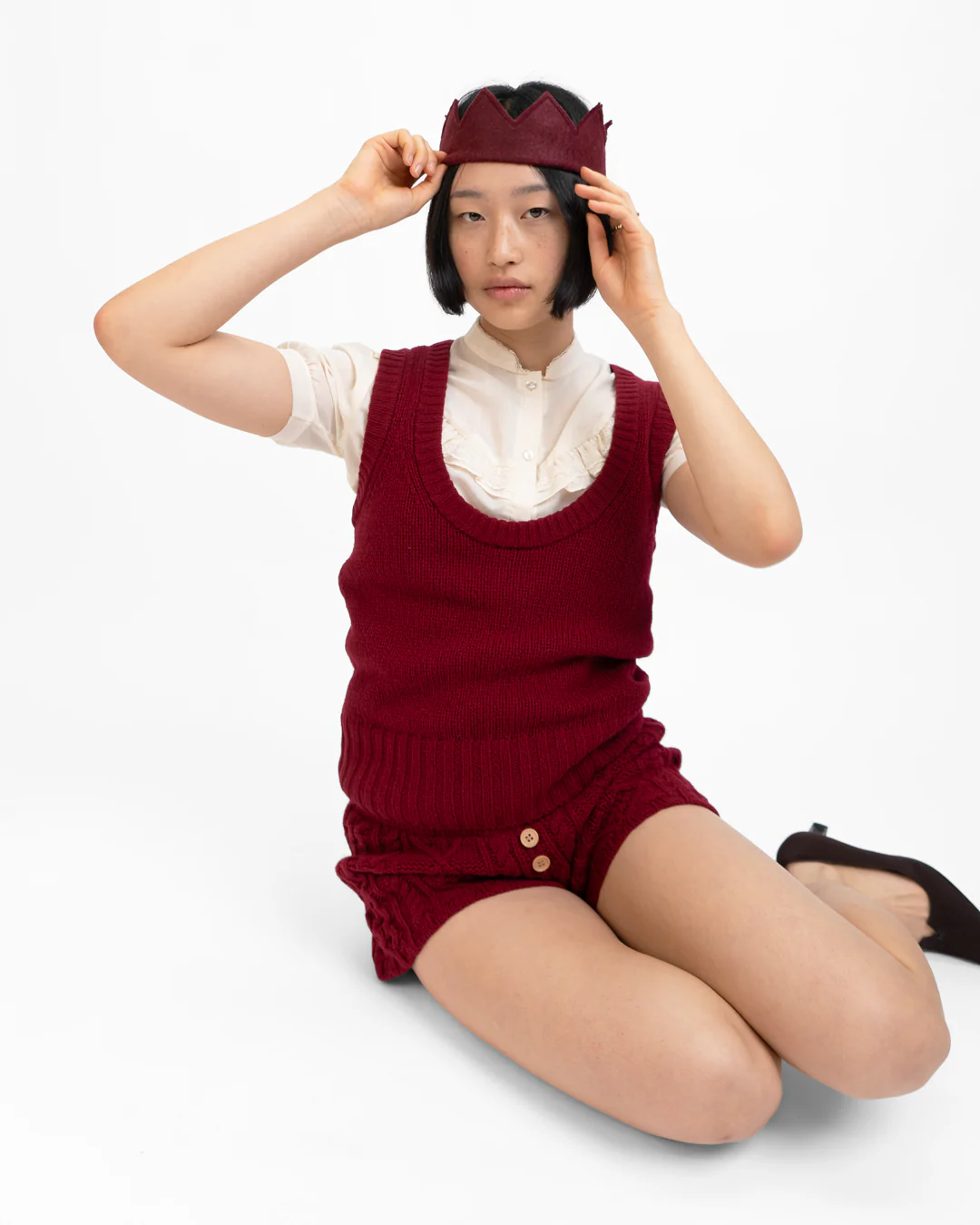 Cable Knit Vest - Webnetwoks