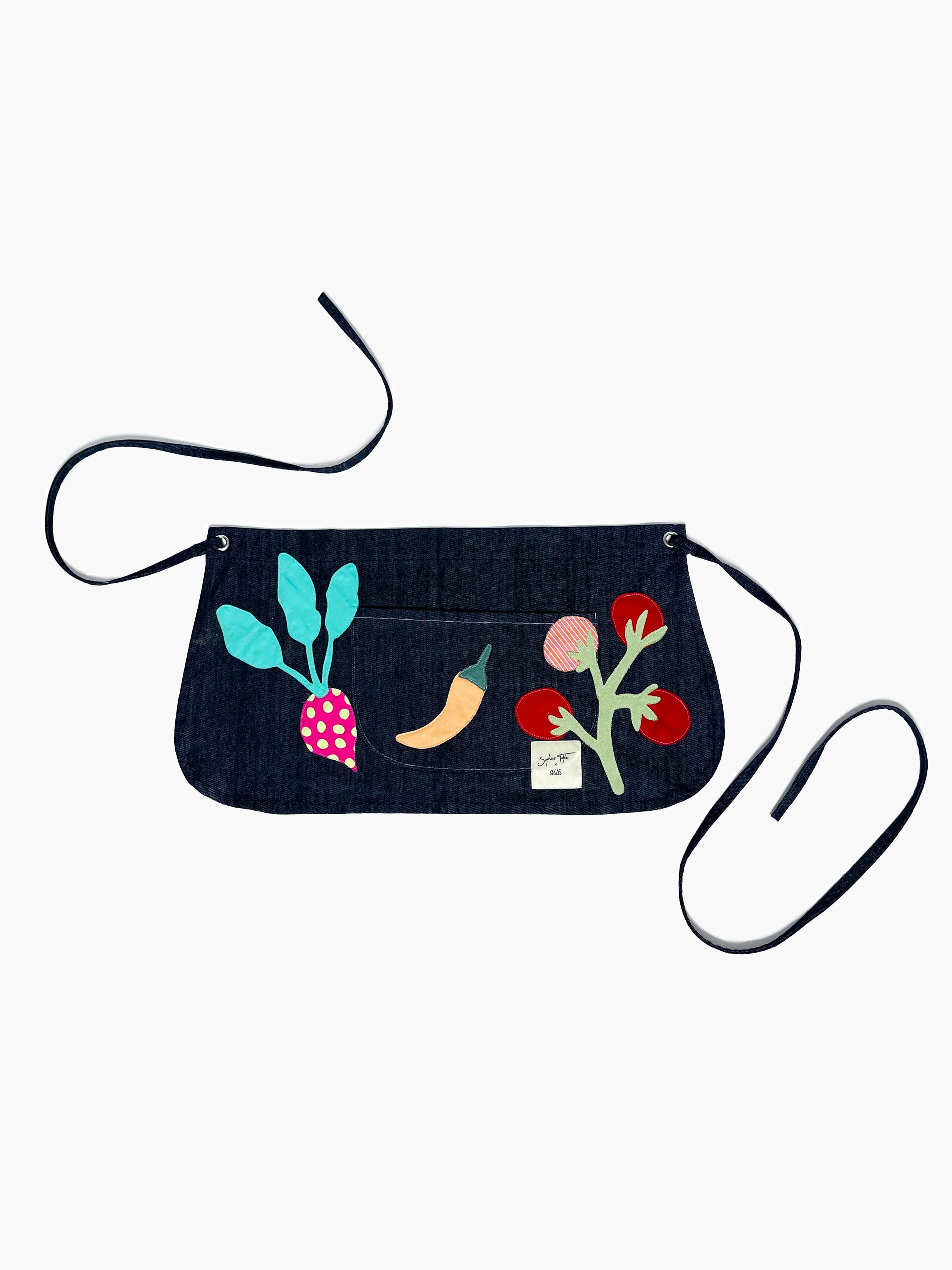 Sophie  s Denim Half Apron - Webnetwoks