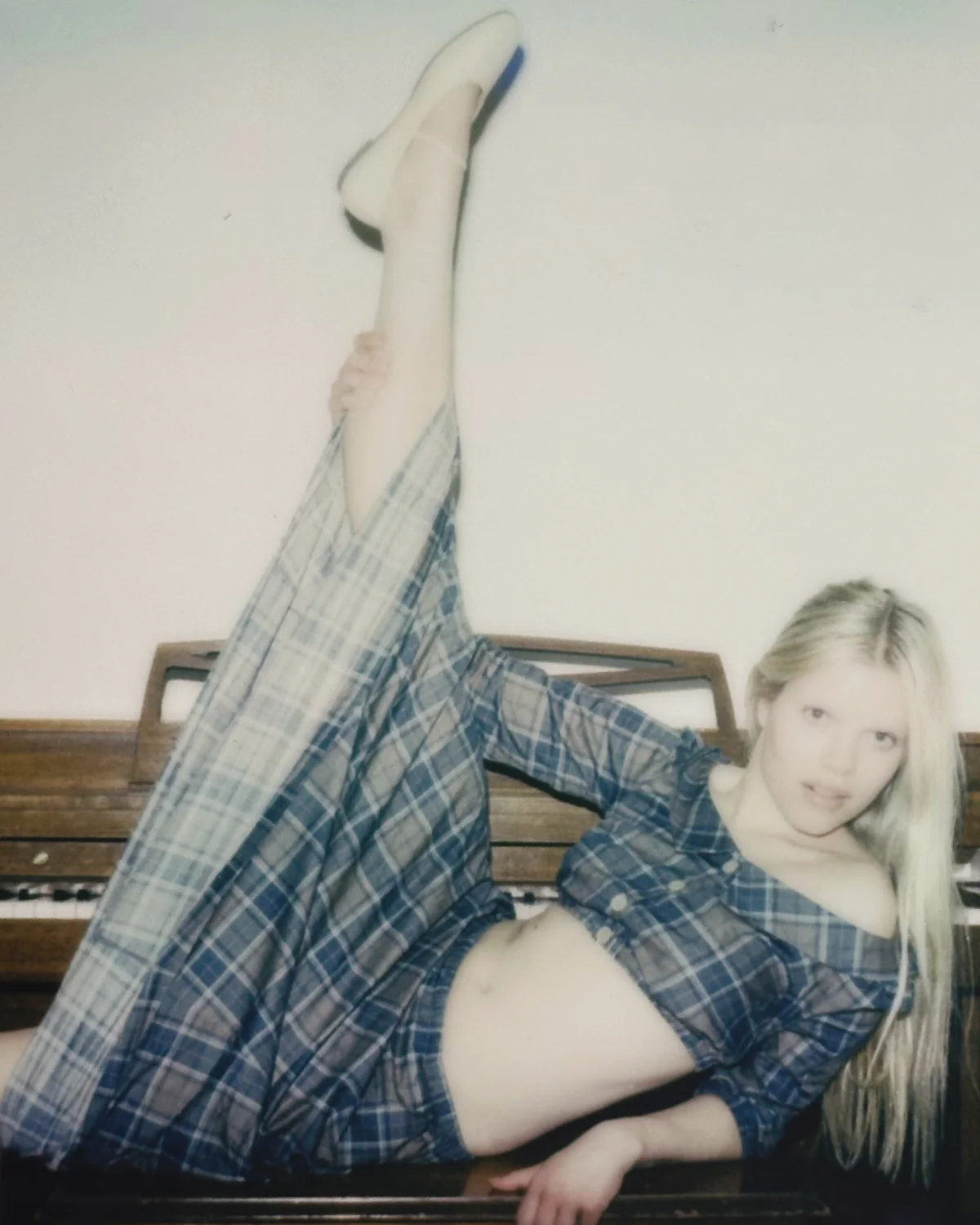 Plaid Maxi Skirt - Webnetwoks