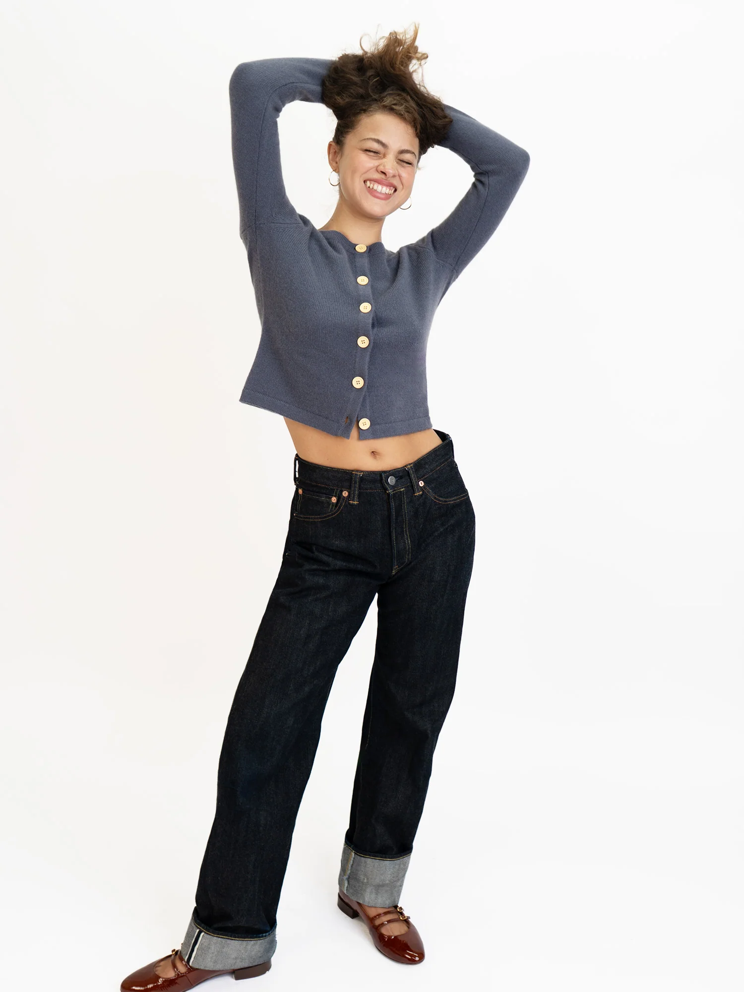 Long Sleeve Cashmere Cardigan - Webnetwoks