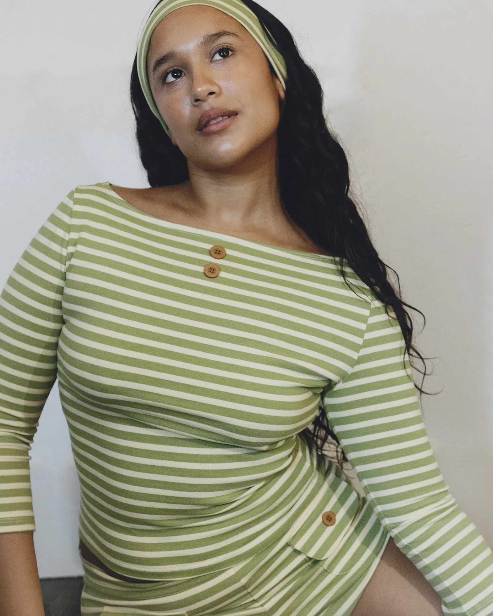 3/4 Sleeve Boat Neck Top - Webnetwoks