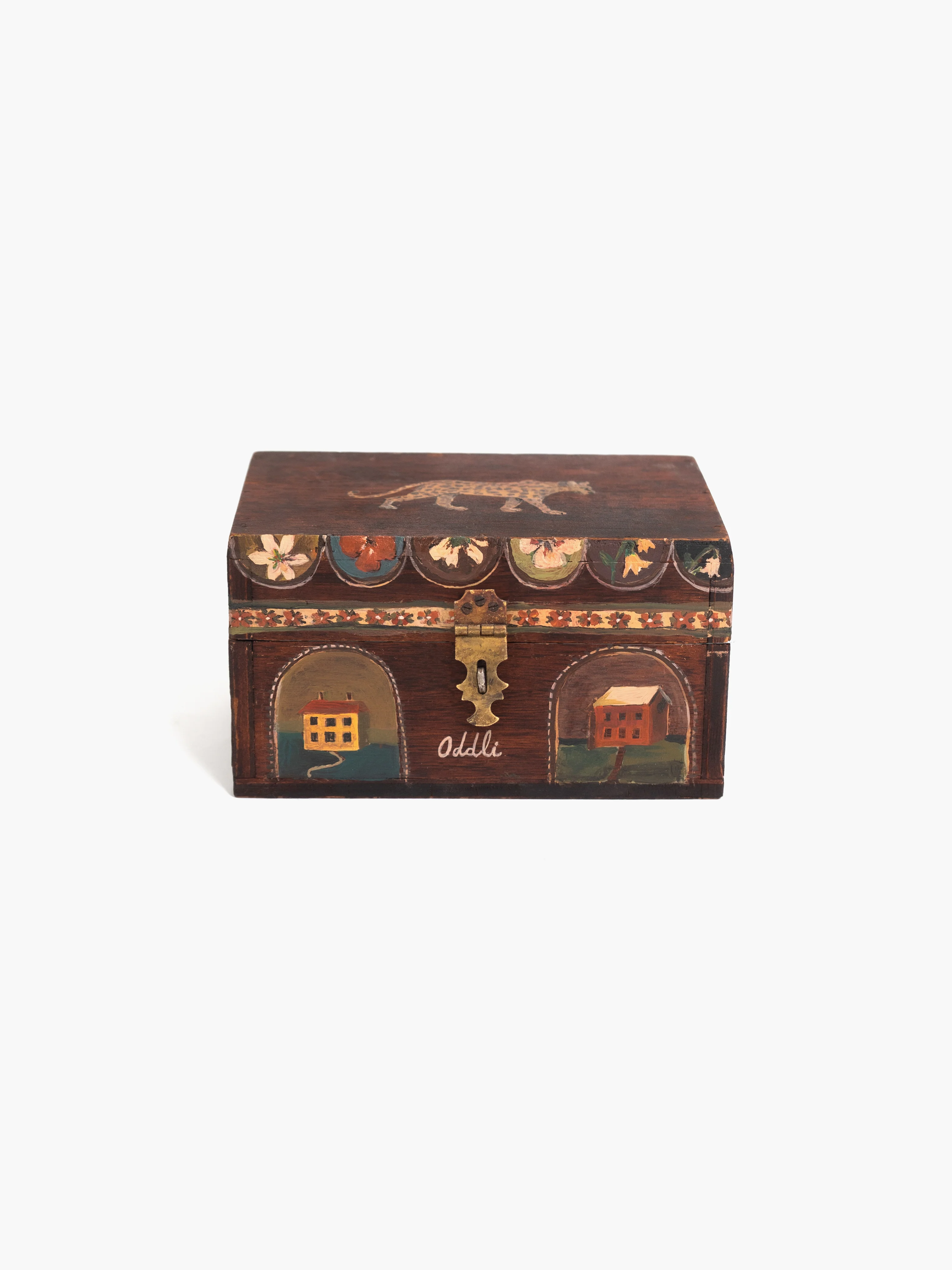 Hand Painted Wooden Box - Webnetwoks