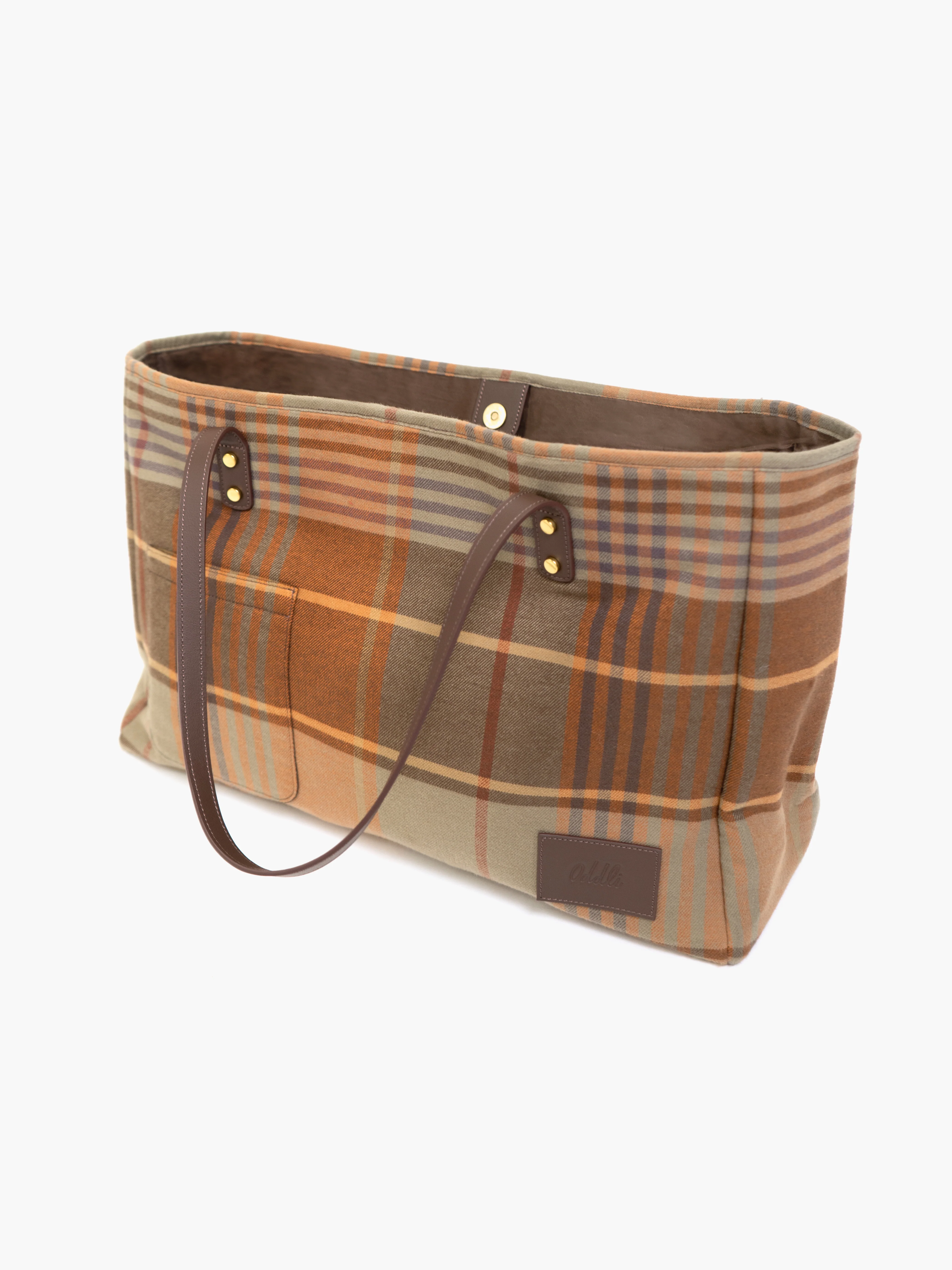 Large Plaid Bag - Webnetwoks