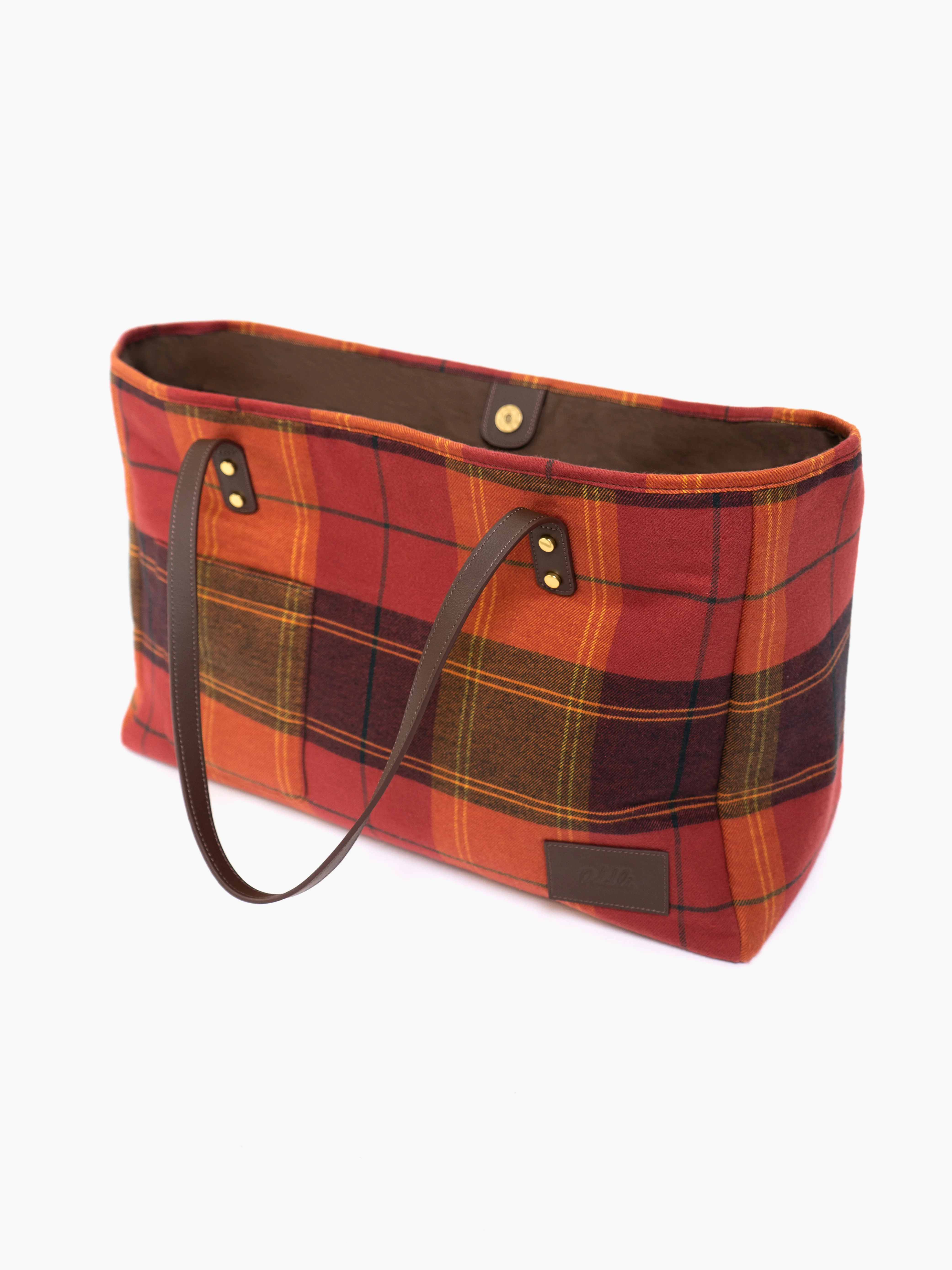 Large Plaid Bag - Webnetwoks
