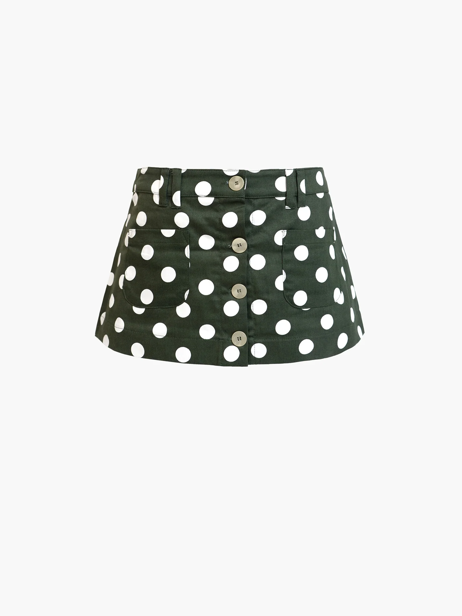 Button Suit Mini Skirt - Webnetwoks