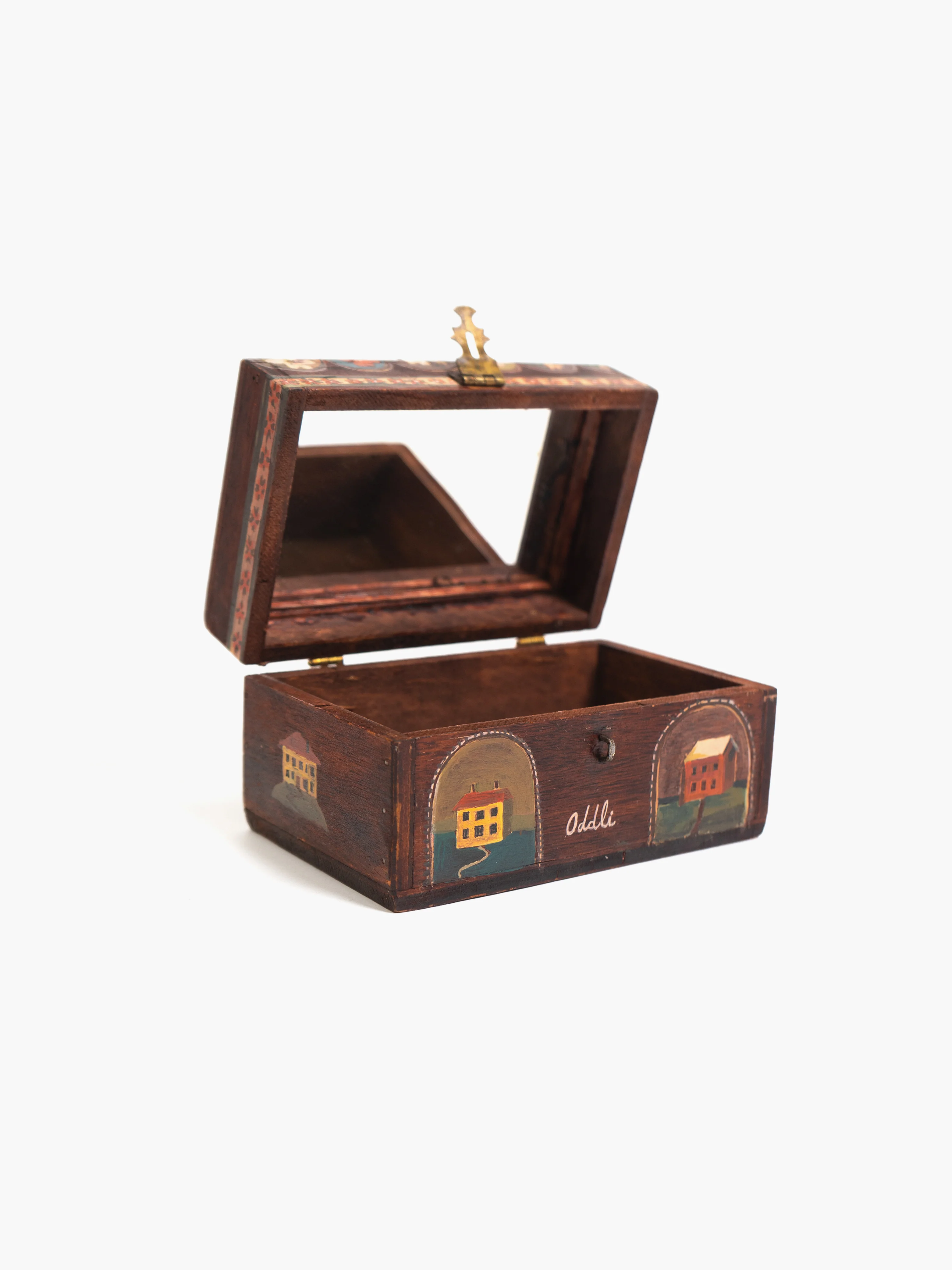 Hand Painted Wooden Box - Webnetwoks
