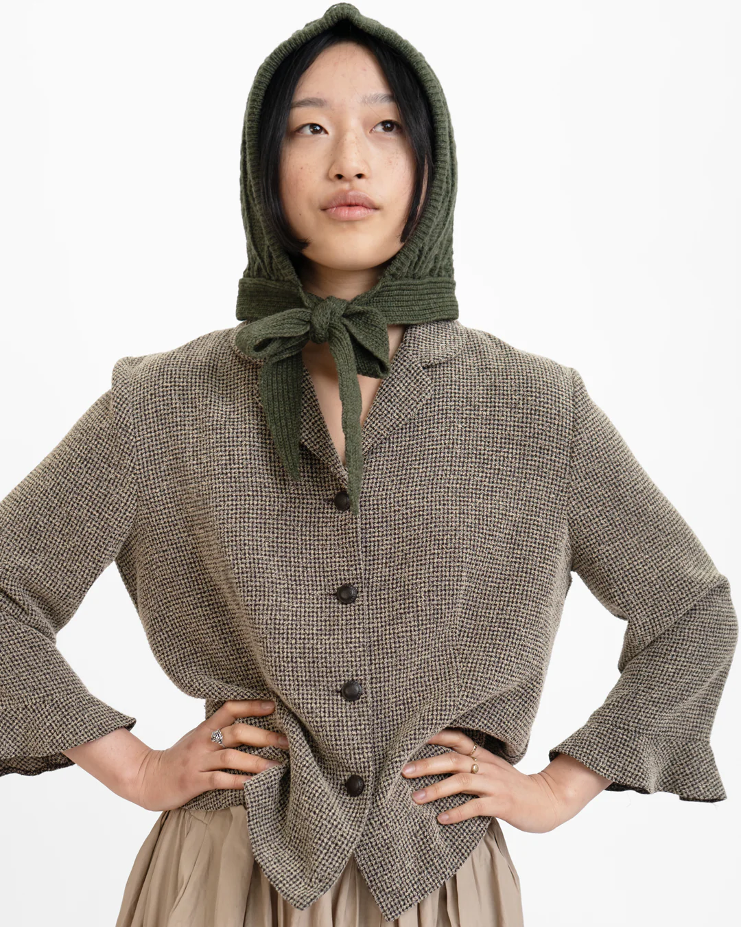 Cable Knit Bonnet - Webnetwoks